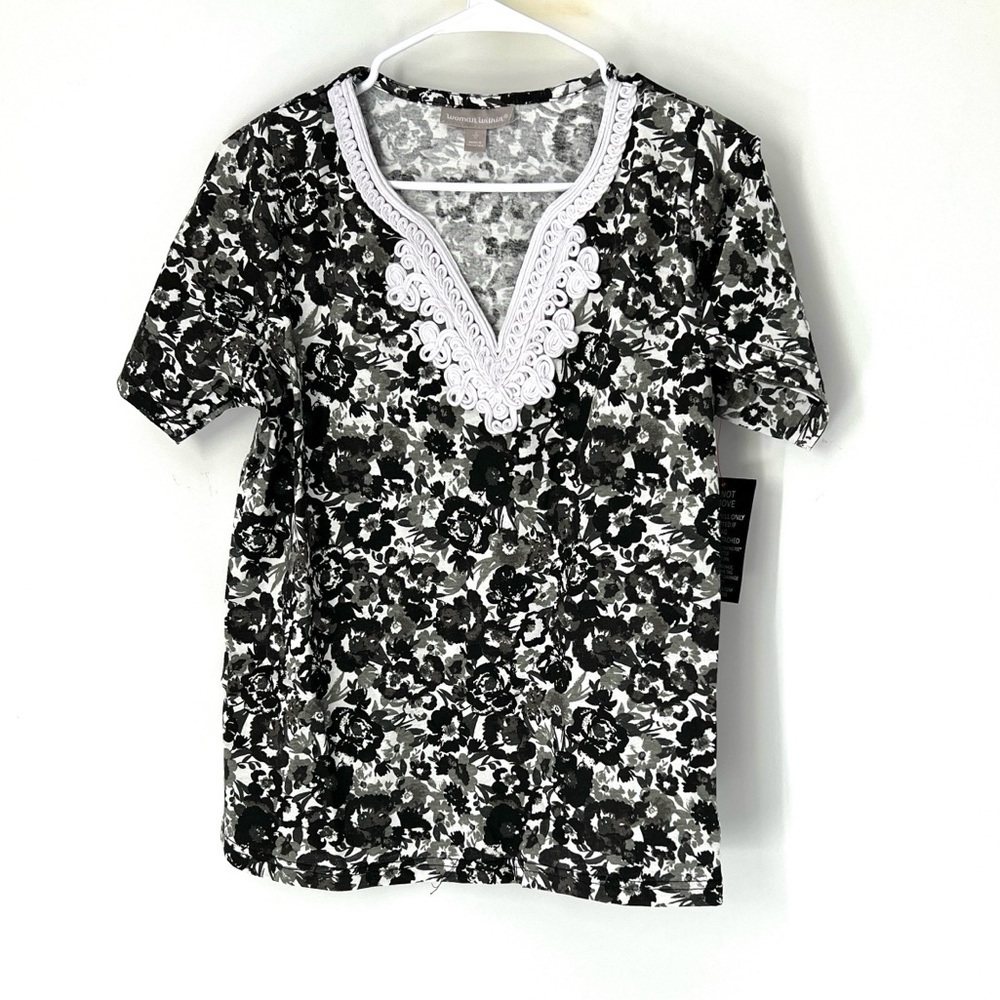 Woman within NWT women’s top t shirt small
